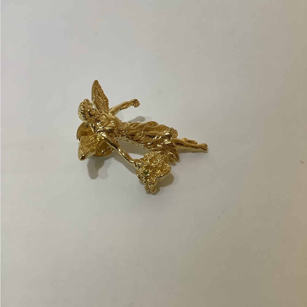 Kirks Folly Gold Angel/Fairy Pin - Picture 2 of 8
